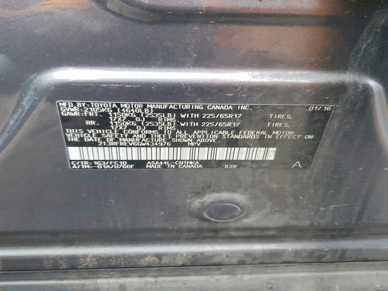2016 Toyota Rav4 Xle - zdjęcie 13