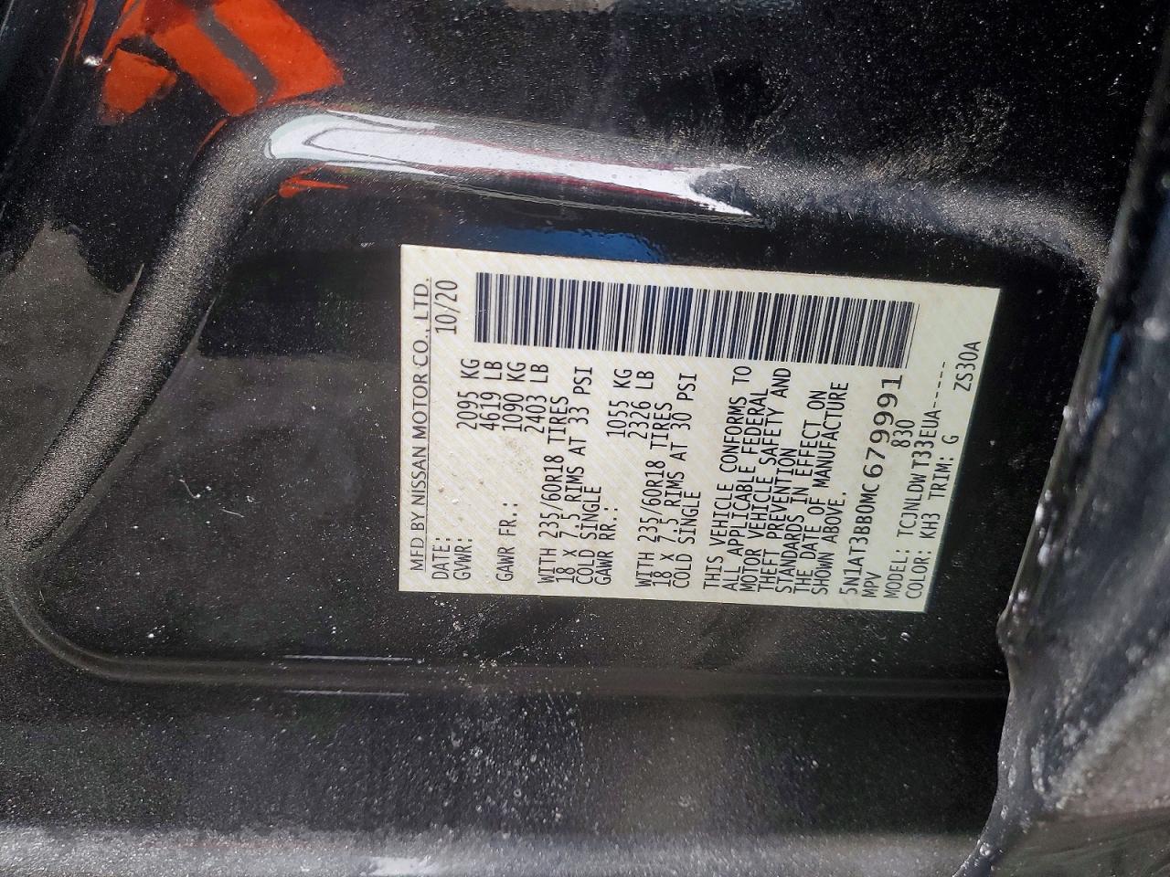 2021 Nissan Rogue Sv - zdjęcie 13