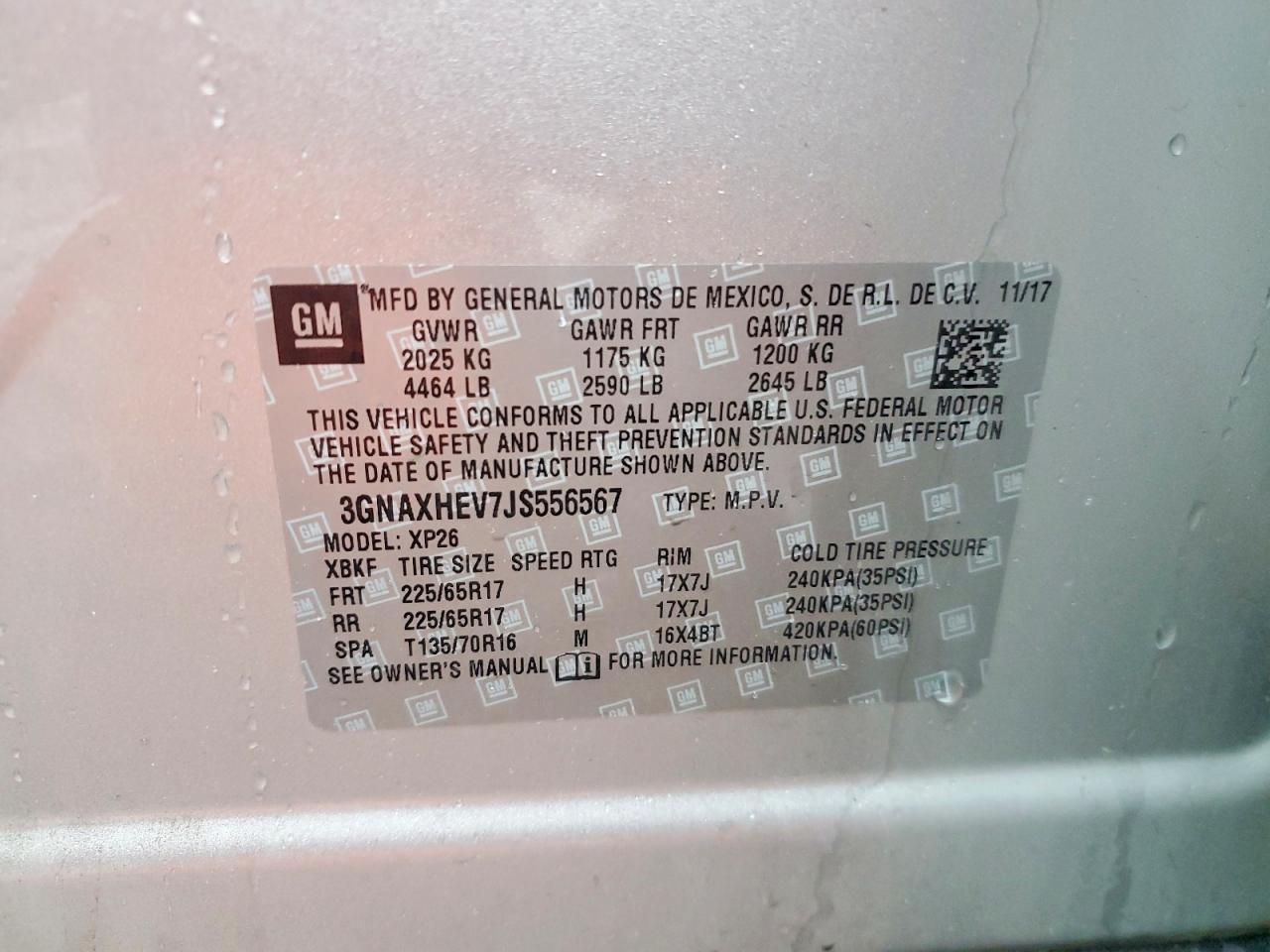 2018 Chevrolet Equinox Ls - zdjęcie 12