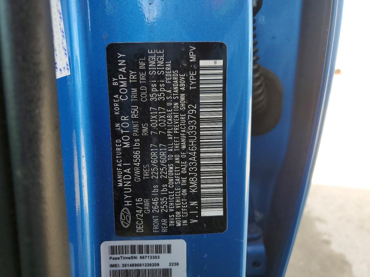 2017 Hyundai Tucson Se - zdjęcie 14