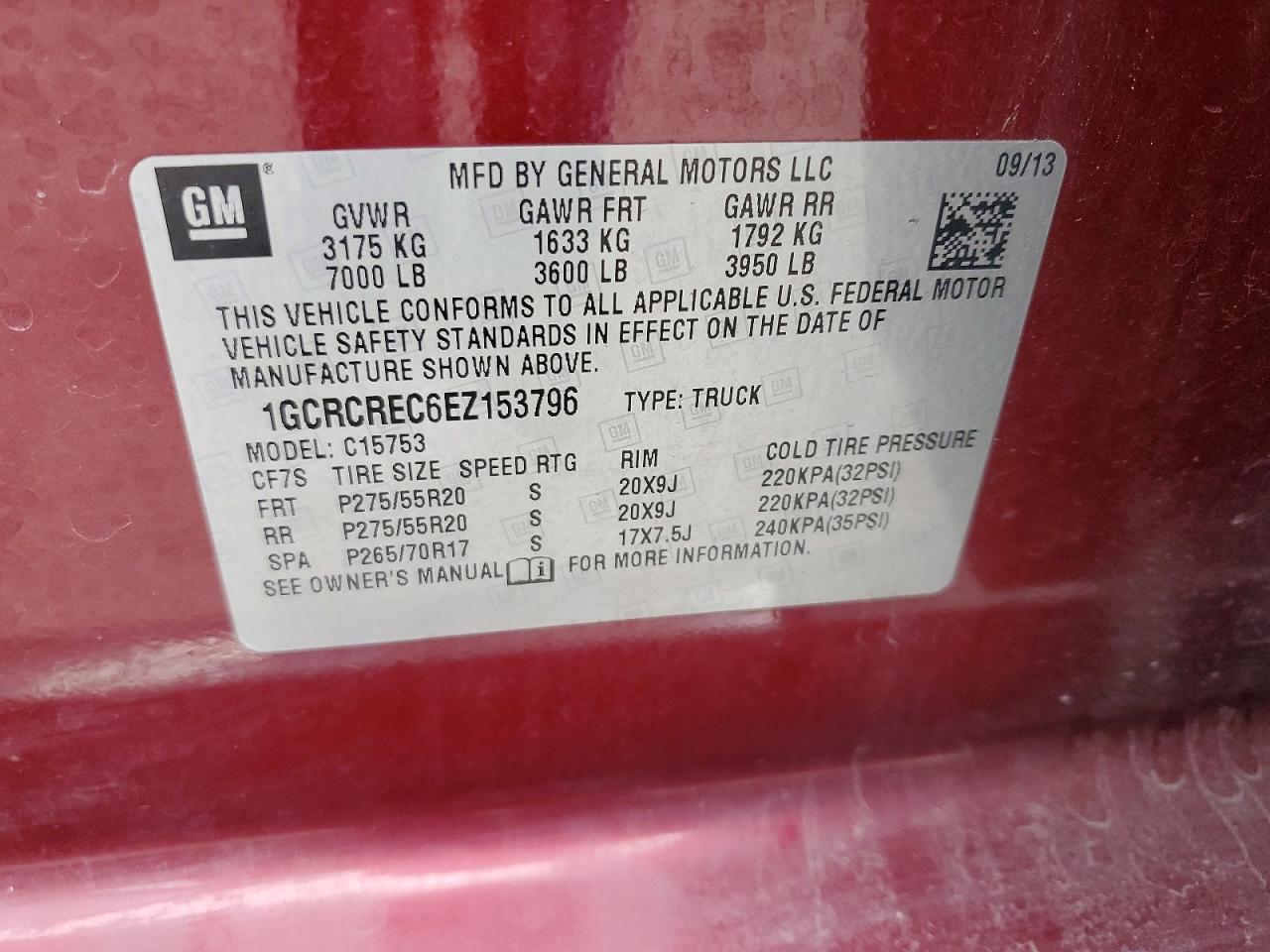 2014 Chevrolet Silverado C1500 Lt - zdjęcie 13