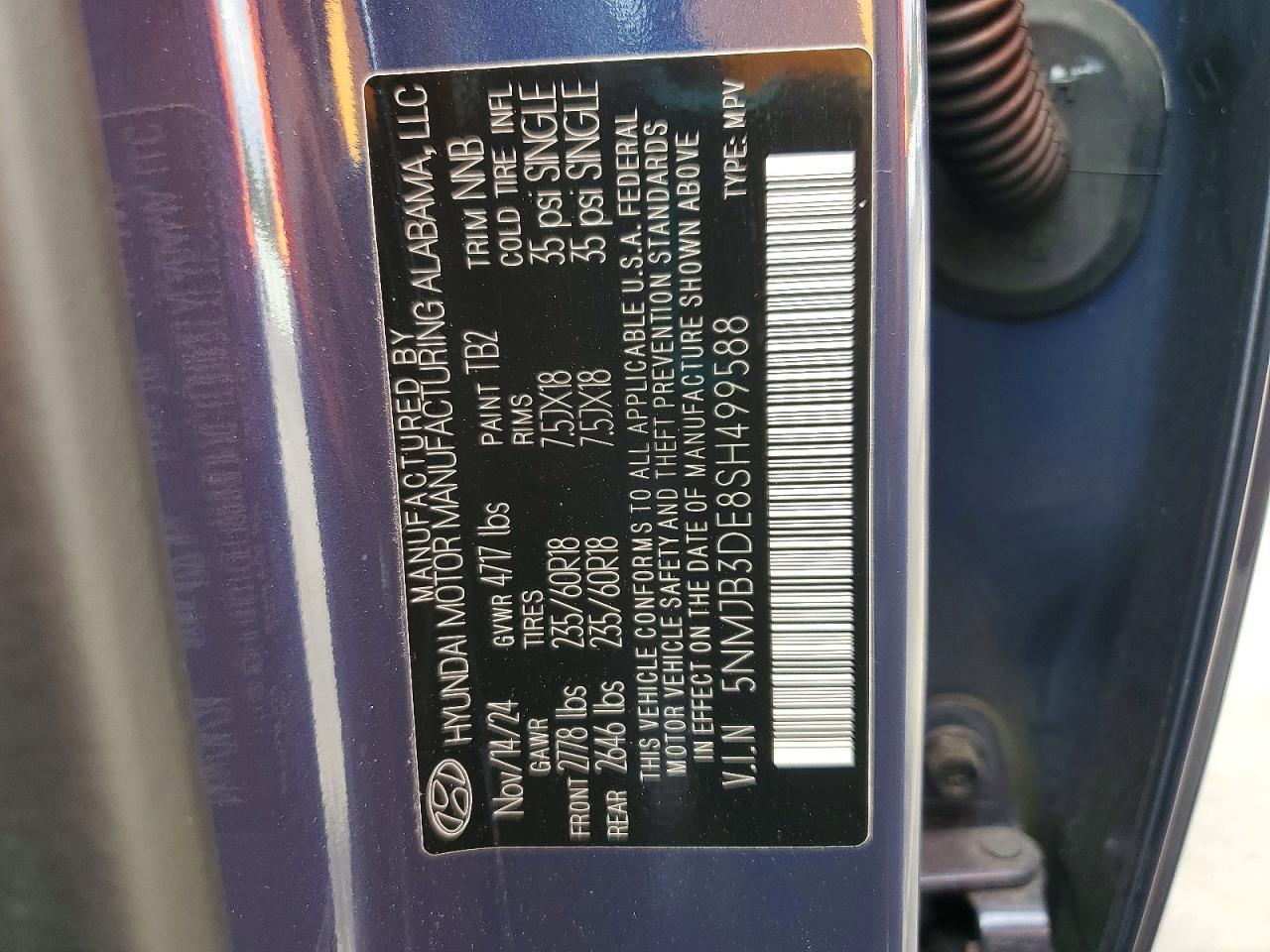 2025 Hyundai Tucson Sel - zdjęcie 13