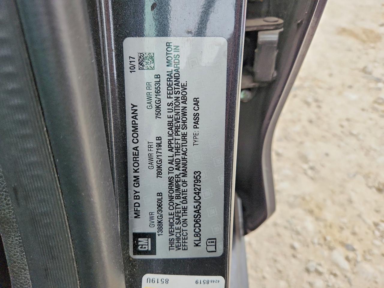 2018 Chevrolet Spark 1Lt - zdjęcie 13