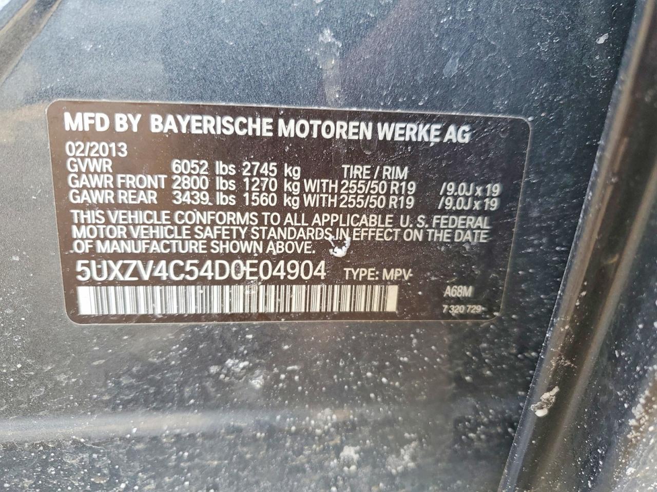 2013 BMW X5 xDrive35I - zdjęcie 12