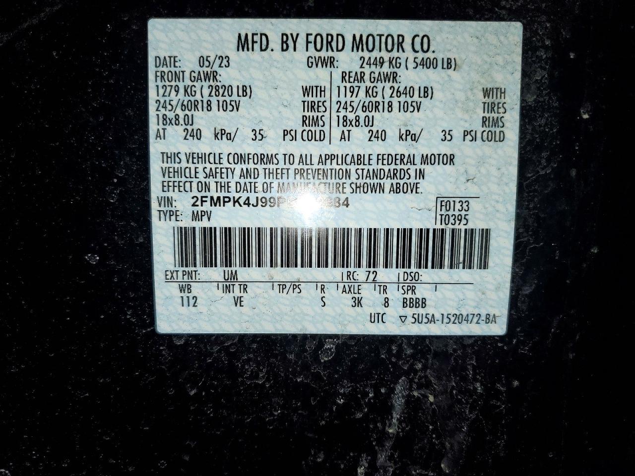 2023 Ford Edge Sel - zdjęcie 13