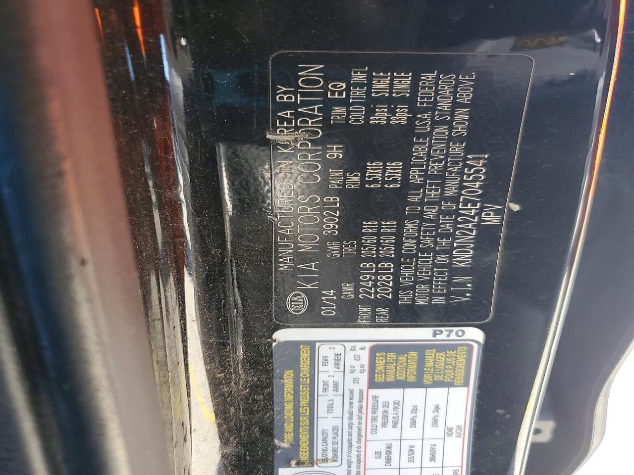 2014 Kia Soul Base - zdjęcie 12