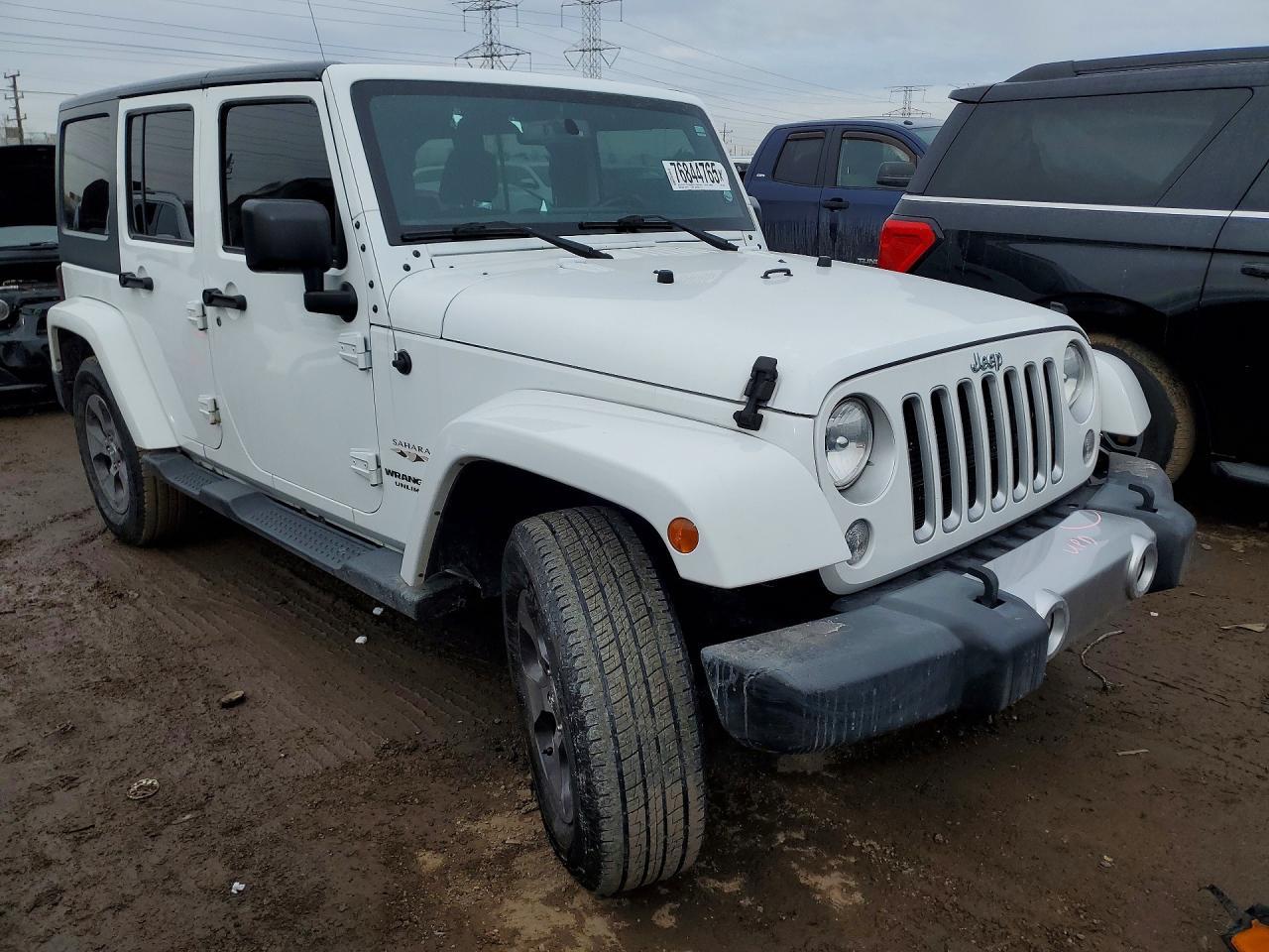 2017 Jeep Wrangler Unlimited Sahara - zdjęcie 4