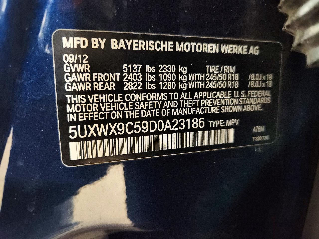 2013 BMW X3 xDrive28I - zdjęcie 13