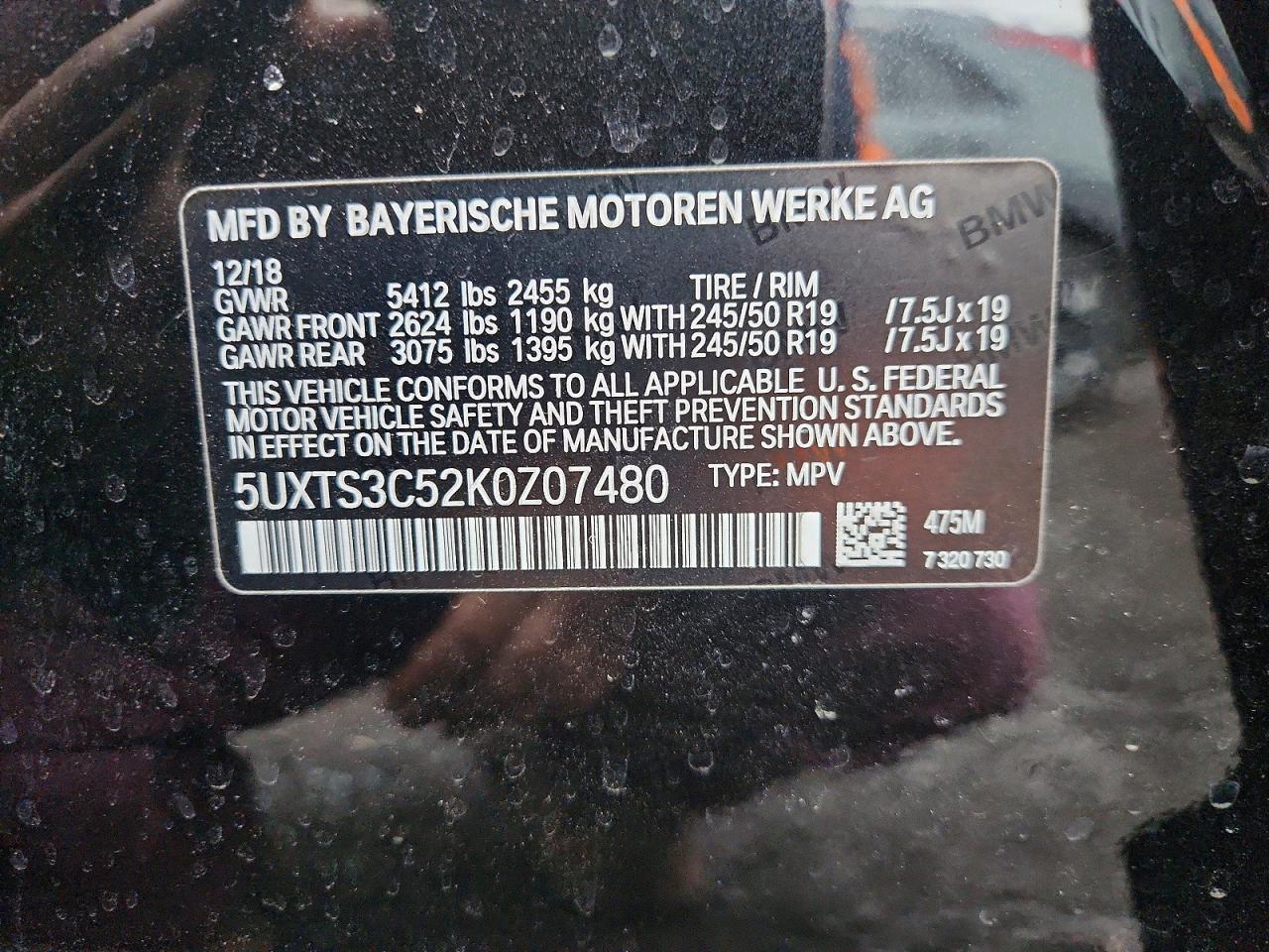 2019 BMW X3 xDrivem40I - zdjęcie 13