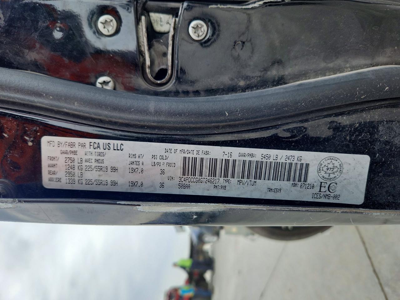 2016 Dodge Journey Sxt - zdjęcie 13