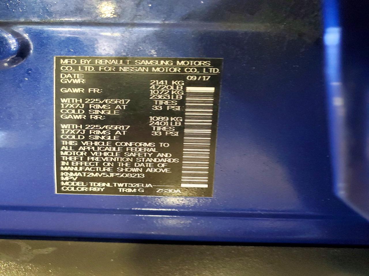 2018 Nissan Rogue Sv - zdjęcie 12