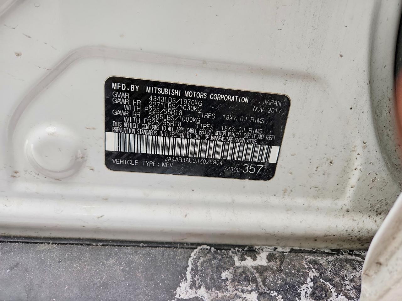 2018 Mitsubishi Outlander Sport Es - zdjęcie 13