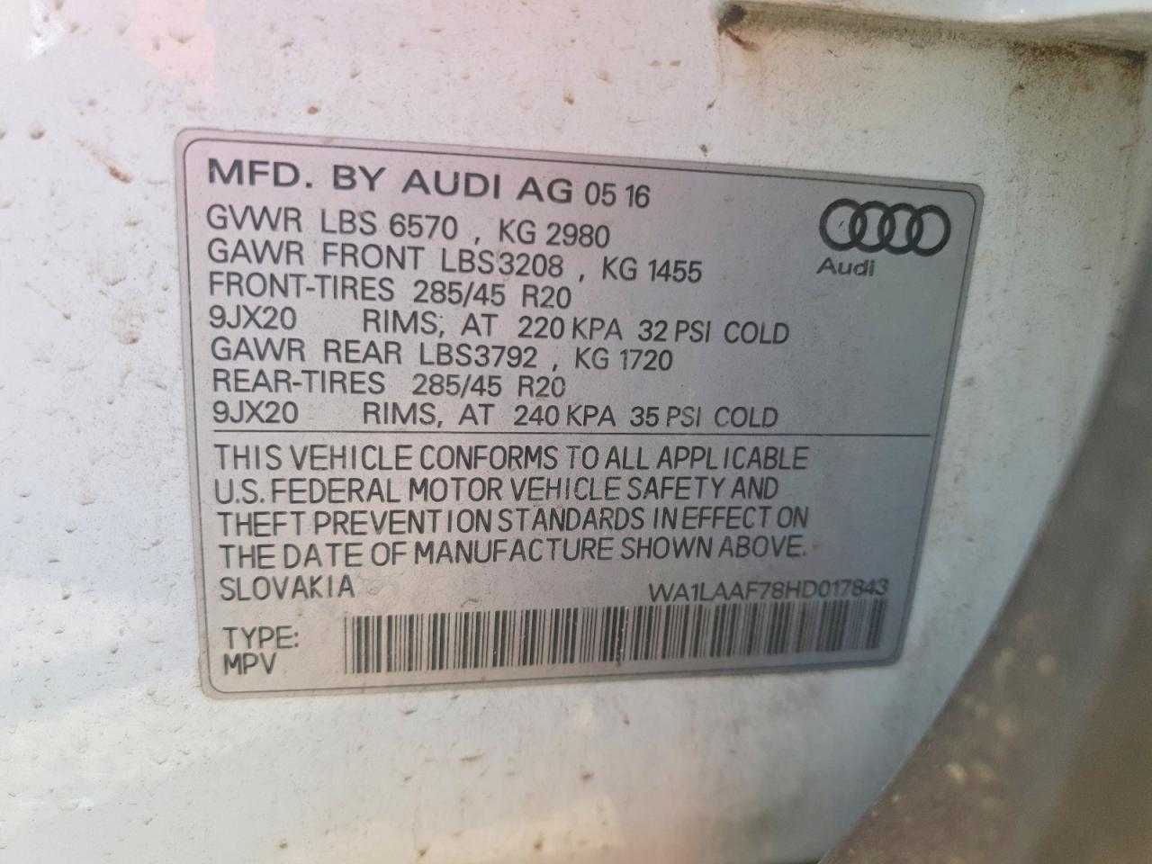 2017 Audi Q7 Premium Plus - zdjęcie 12