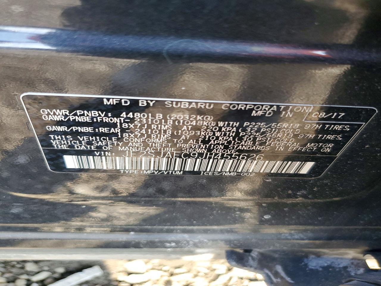 2018 Subaru Forester 2.5I Premium - zdjęcie 14