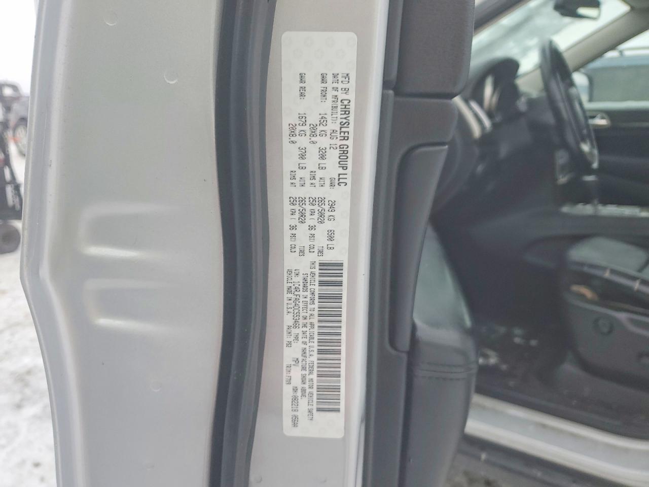 2013 Jeep Grand Cherokee Laredo - zdjęcie 13