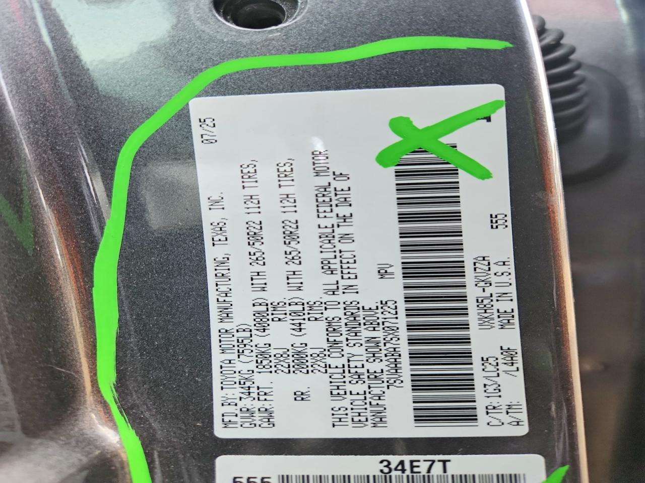 2025 Toyota Sequoia Capstone - zdjęcie 13