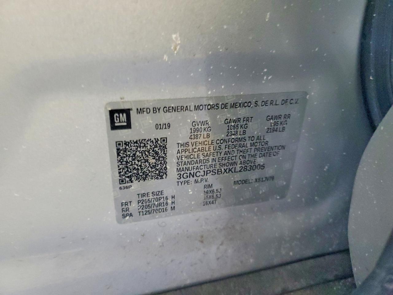 2019 Chevrolet Trax 1Lt - zdjęcie 13