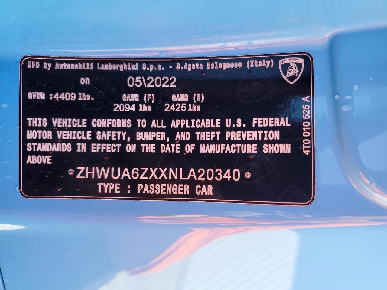 2022 Lamborghini Huracan Sto - zdjęcie 12