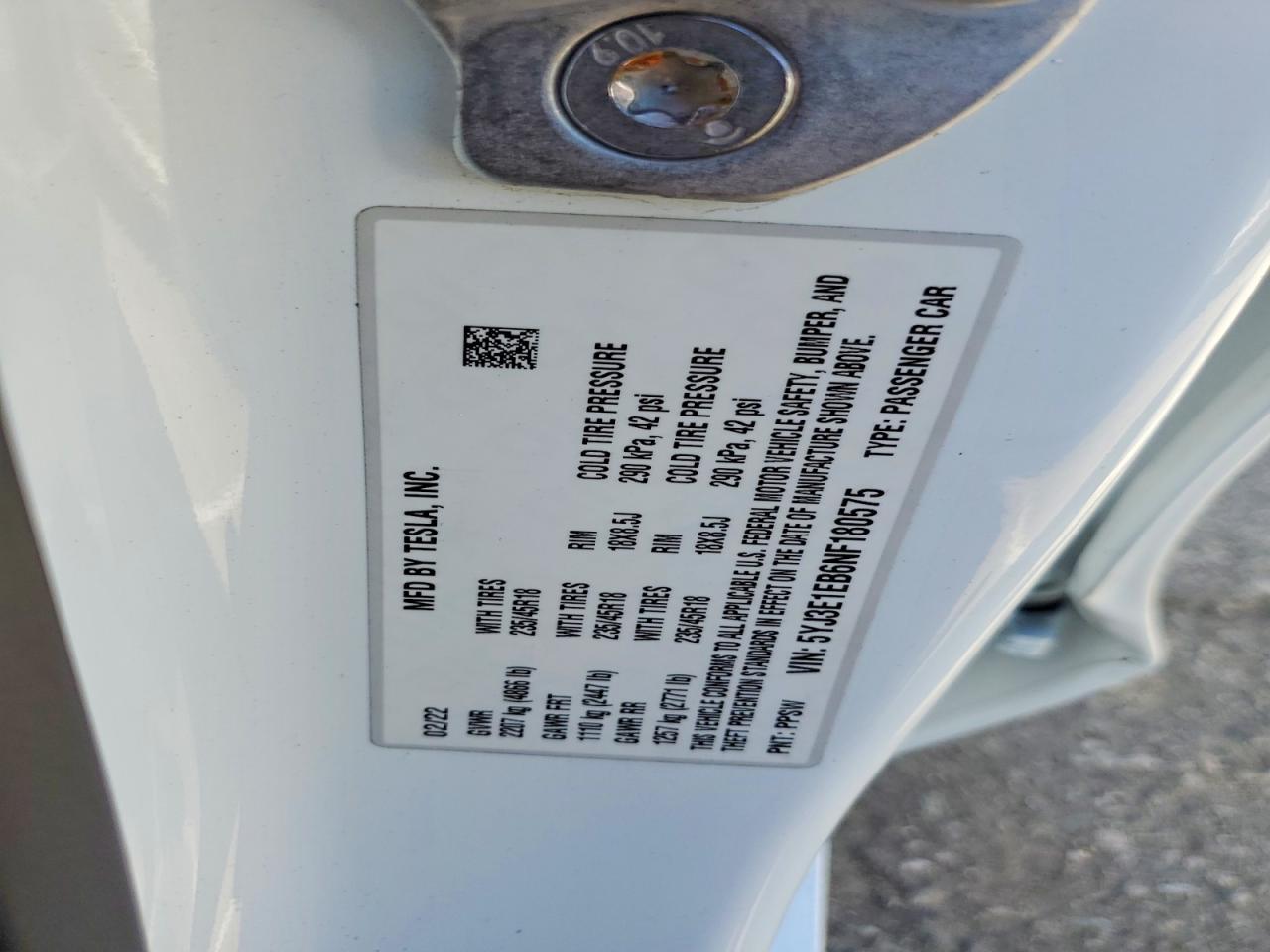 2022 Tesla Model 3 - zdjęcie 12