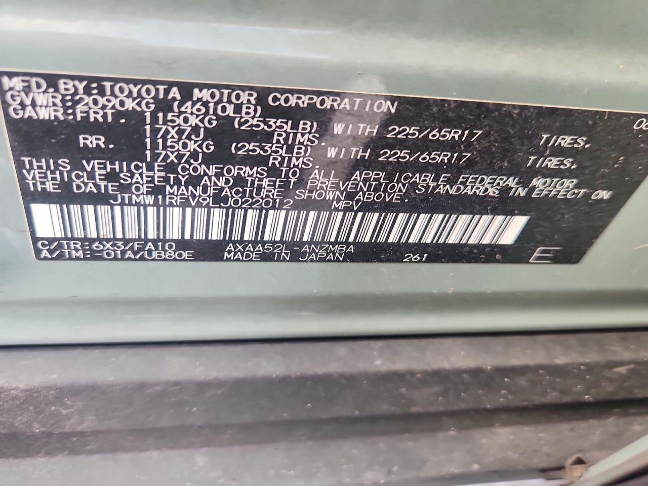 2020 Toyota Rav4 Xle - zdjęcie 13