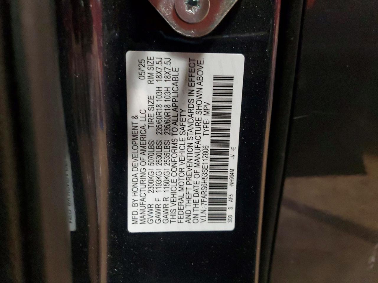 2025 Honda Cr-V Sport - zdjęcie 13