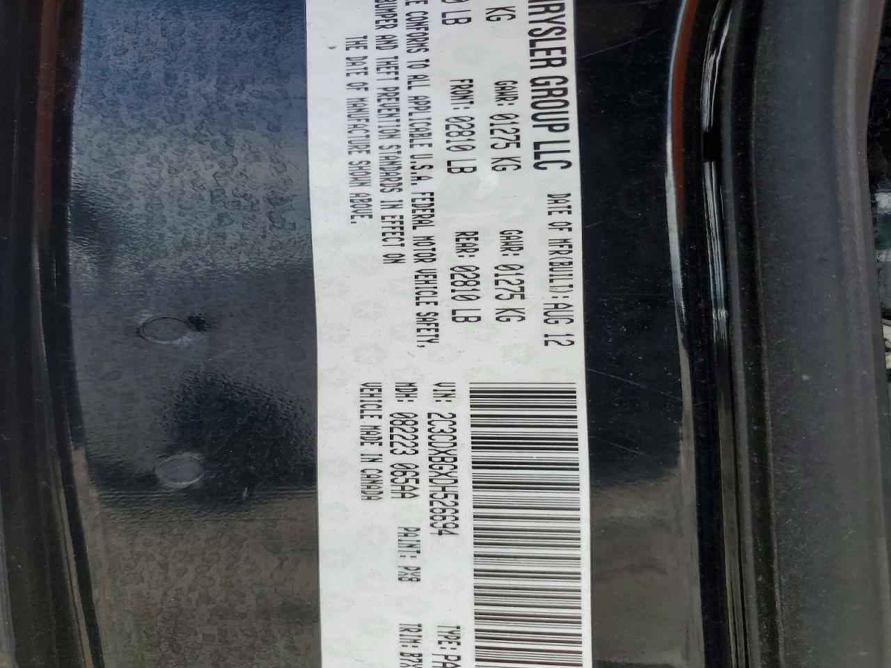 2013 Dodge Charger Se - zdjęcie 12