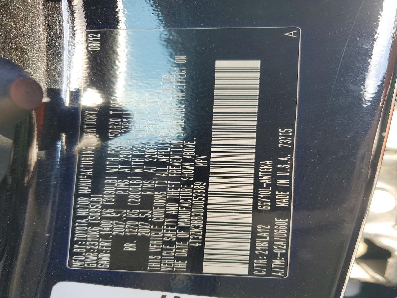 2013 Toyota Venza Xle - zdjęcie 13