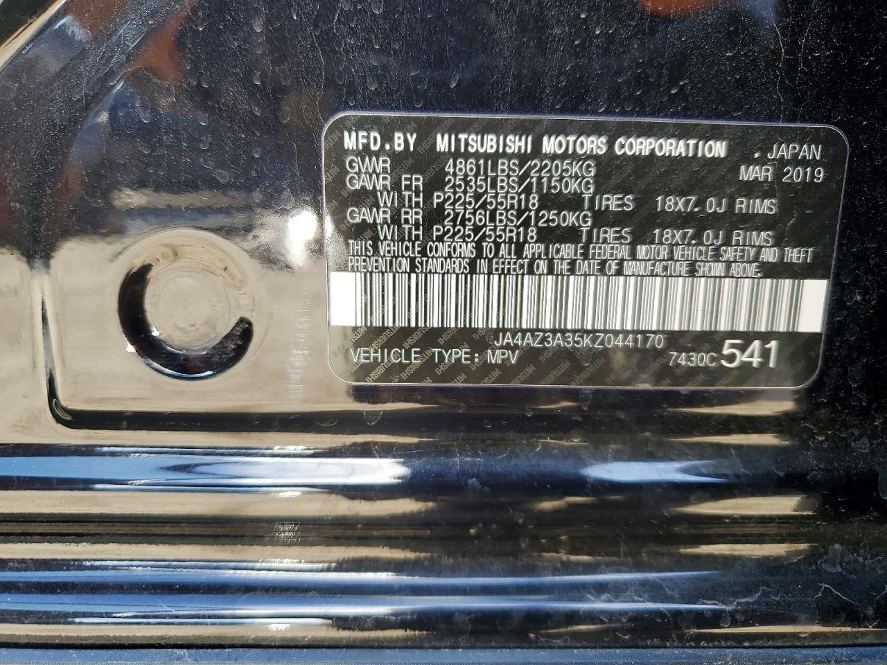 2019 Mitsubishi Outlander Se - zdjęcie 13