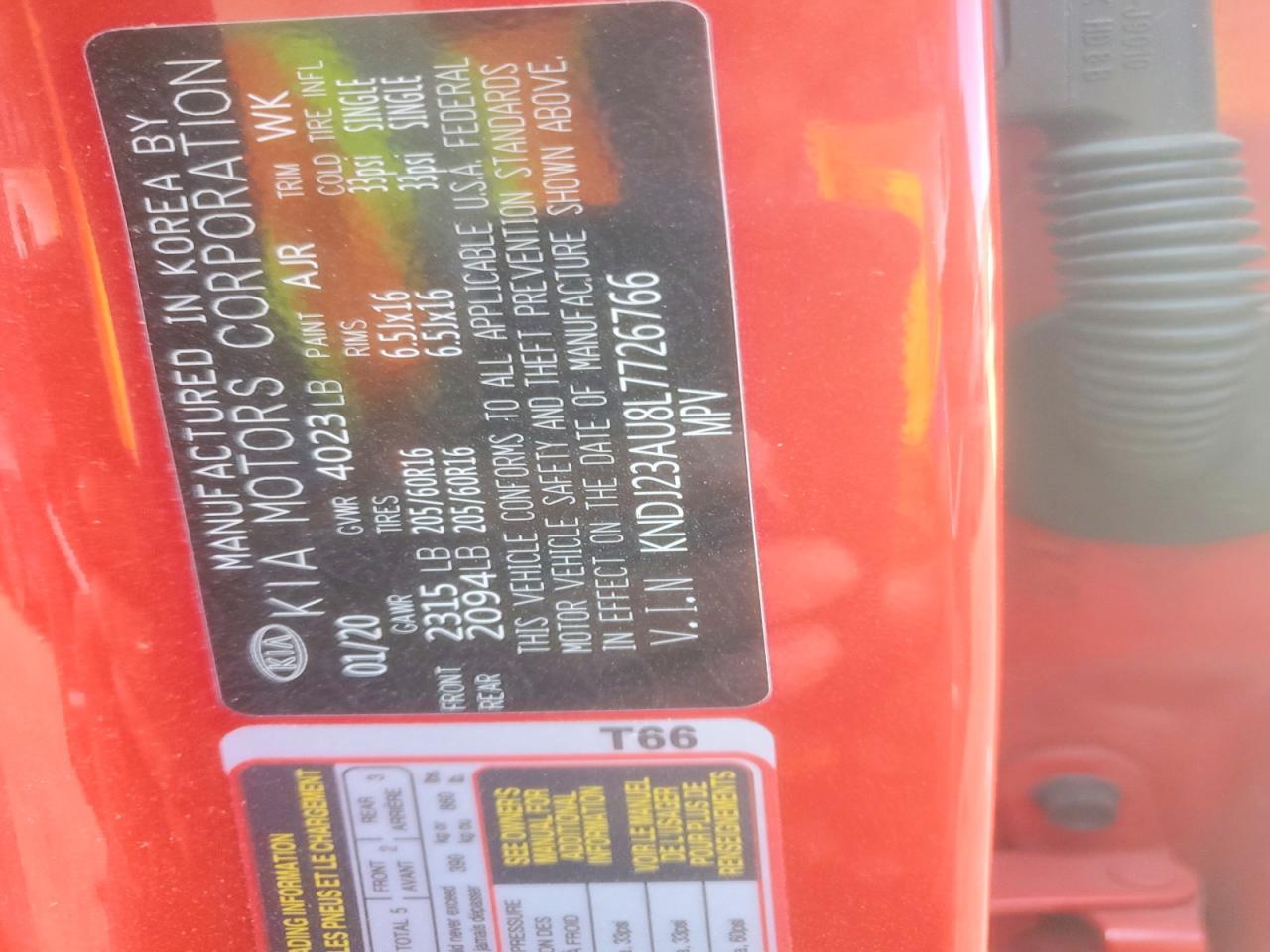 2020 Kia Soul Lx - zdjęcie 12