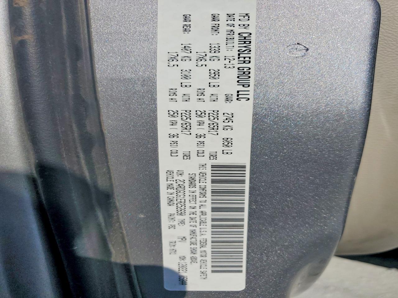 2014 Dodge Grand Caravan Sxt - zdjęcie 13