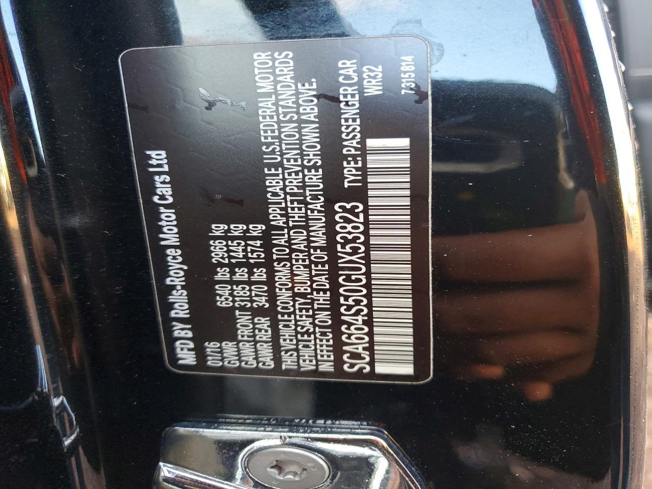 2016 Rolls-Royce Ghost - zdjęcie 12