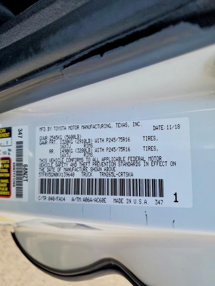 2019 Toyota Tacoma Access Cab - zdjęcie 12