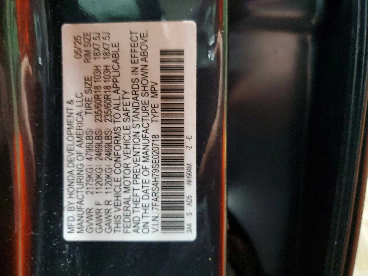 2025 Honda Cr-V Exl - zdjęcie 13