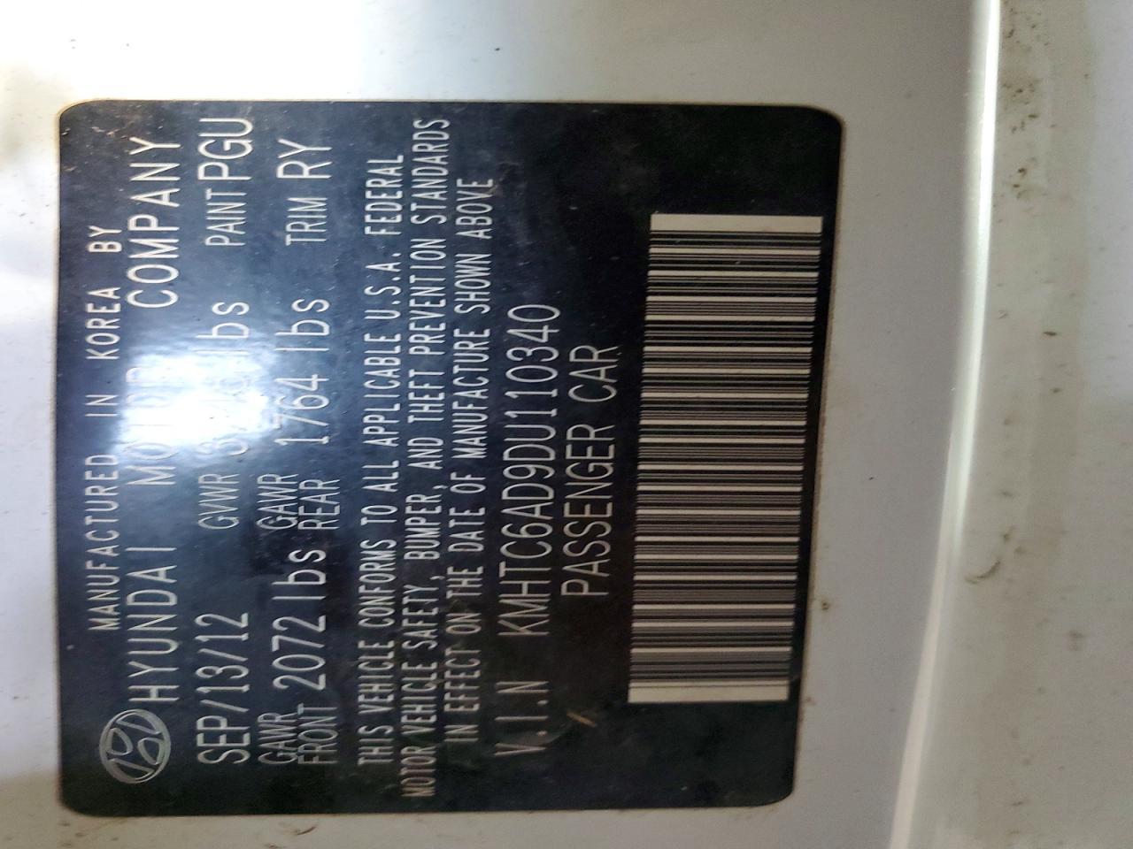 2013 Hyundai Veloster - zdjęcie 12