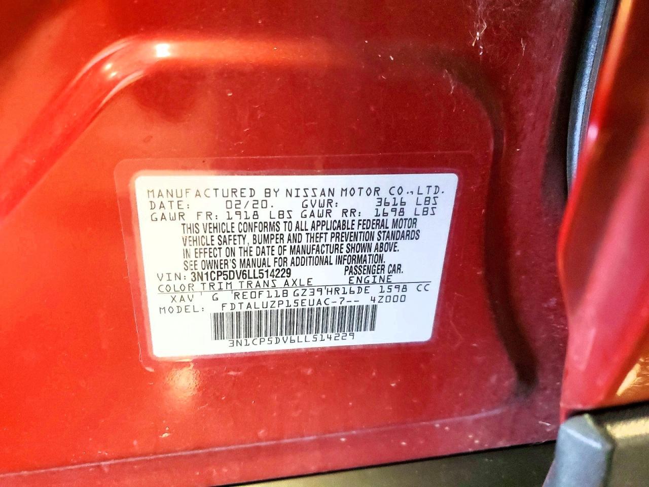 2020 Nissan Kicks Sr - zdjęcie 14