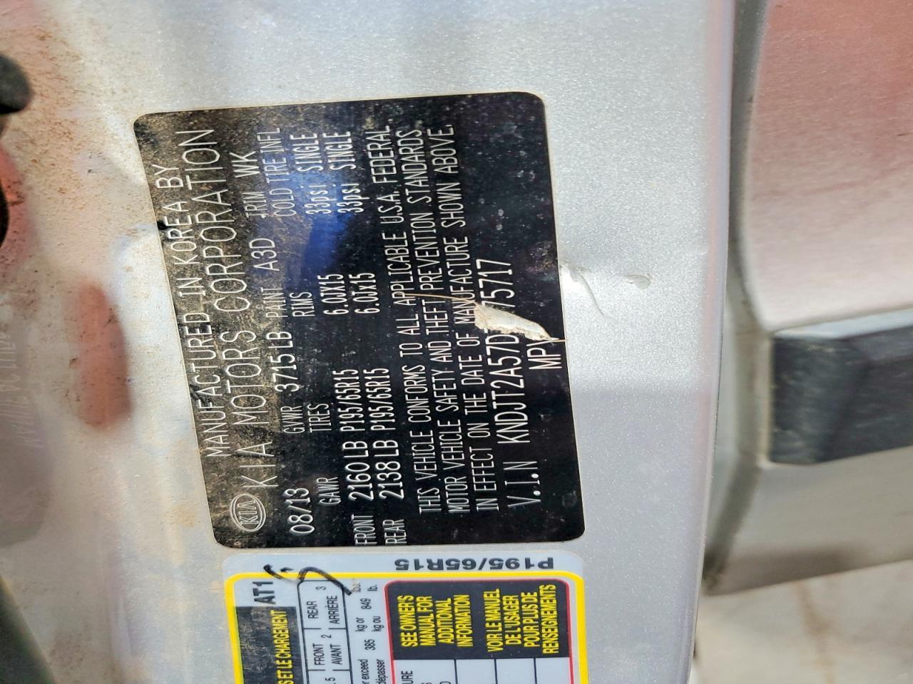 2013 Kia Soul Base - zdjęcie 13