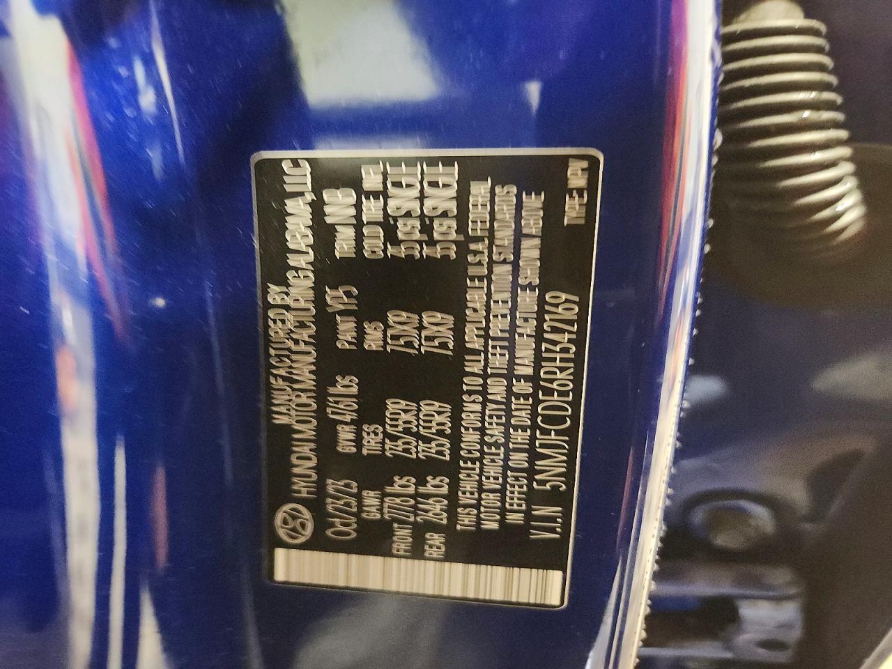 2024 Hyundai Tucson Sel - zdjęcie 13