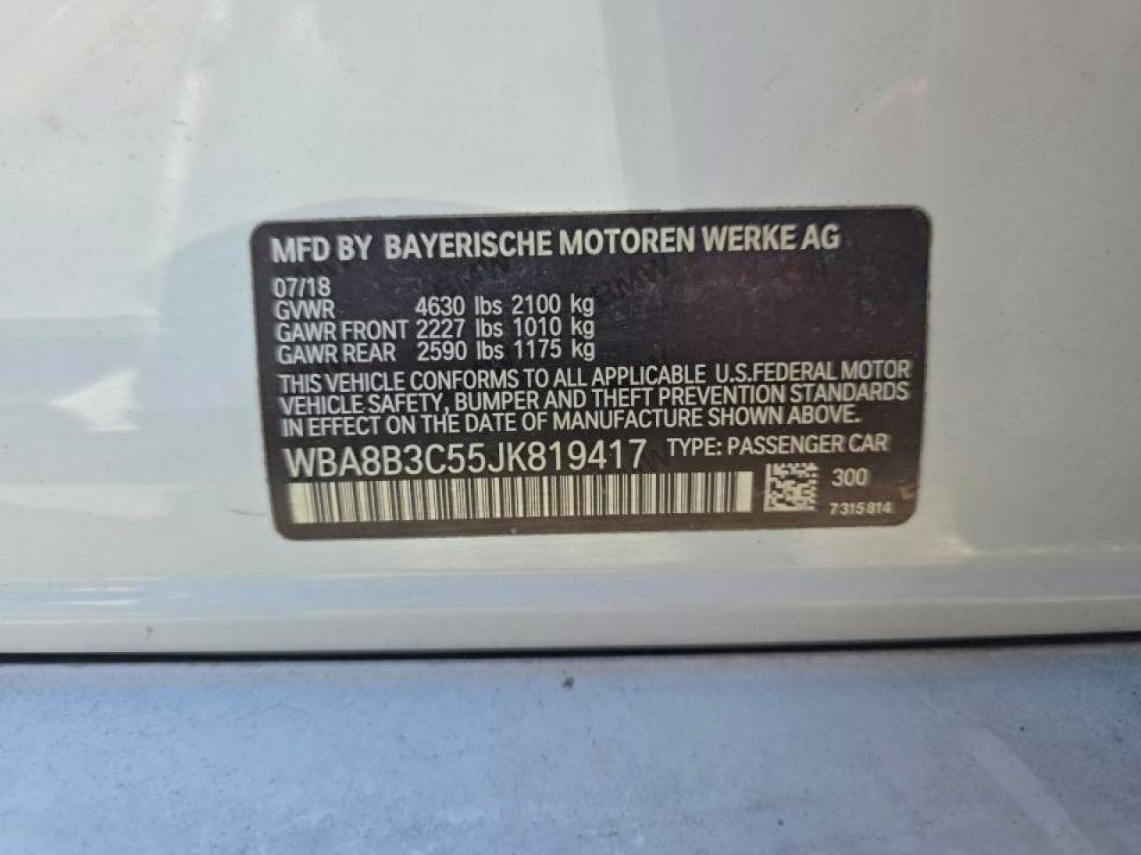 2018 BMW 340 I - zdjęcie 9