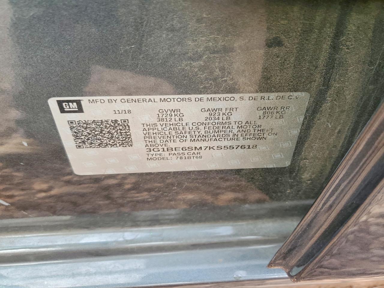 2019 Chevrolet Cruze Lt - zdjęcie 12