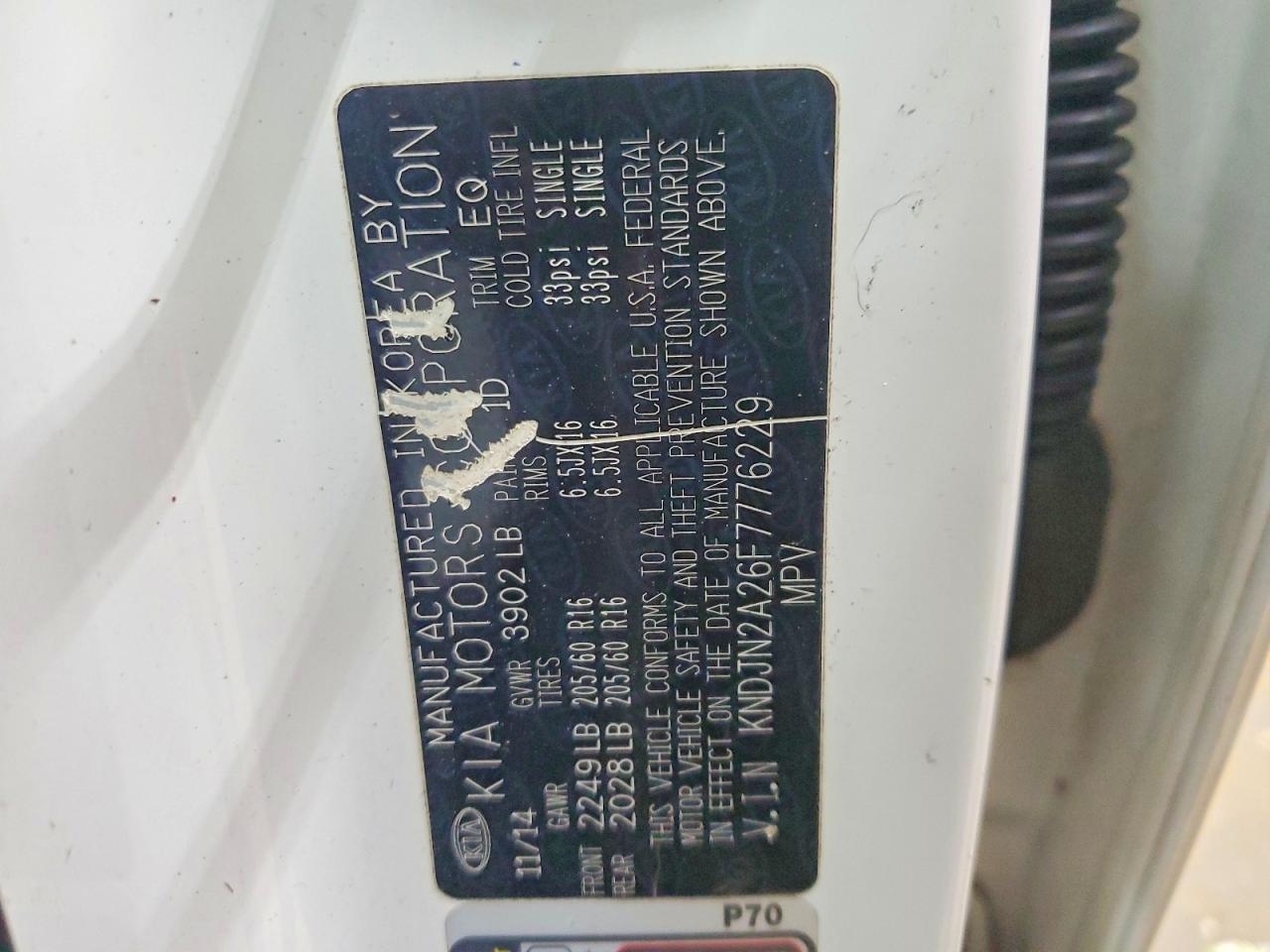 2015 Kia Soul Base - zdjęcie 13