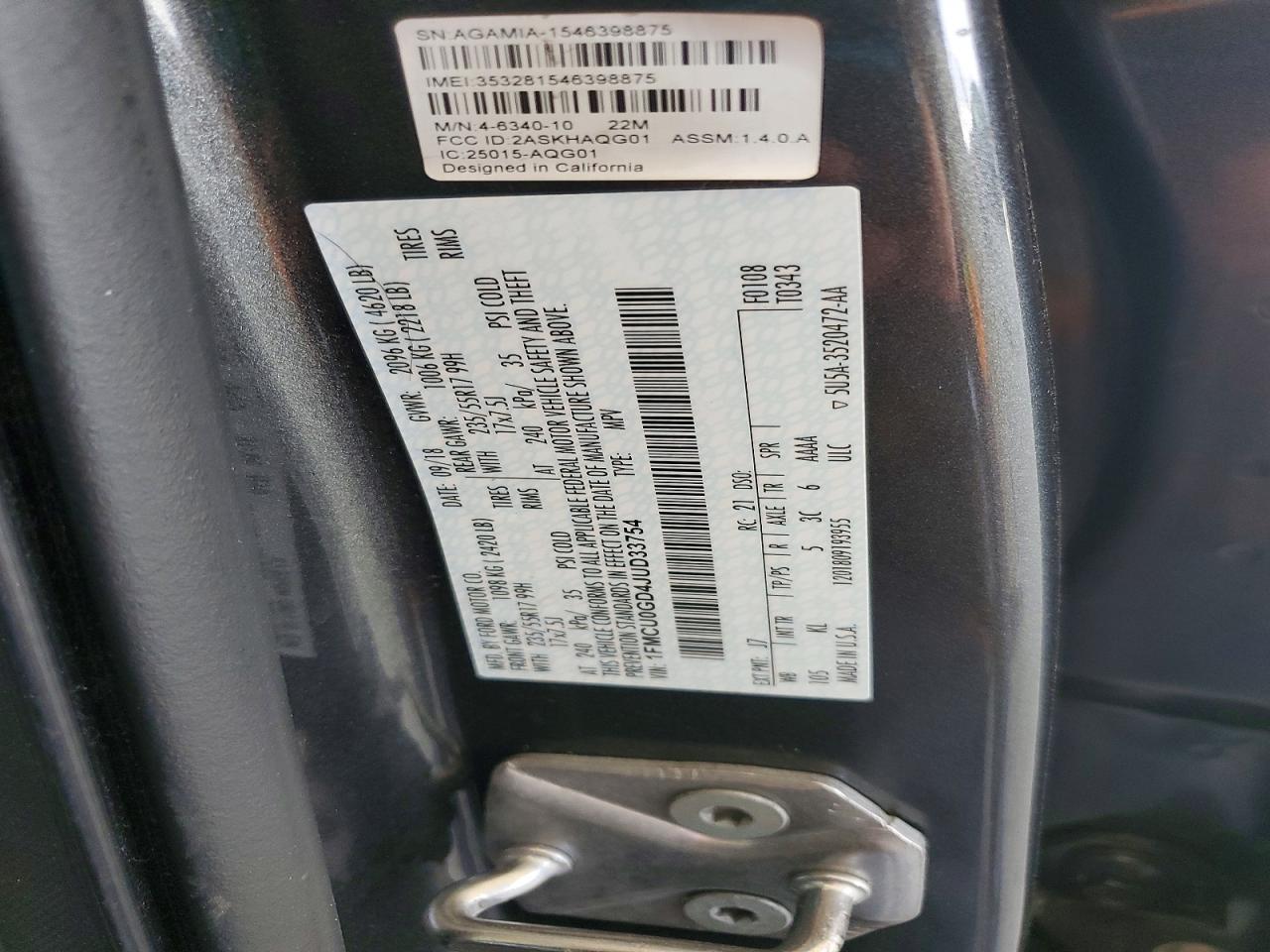 2018 Ford Escape Se - zdjęcie 12