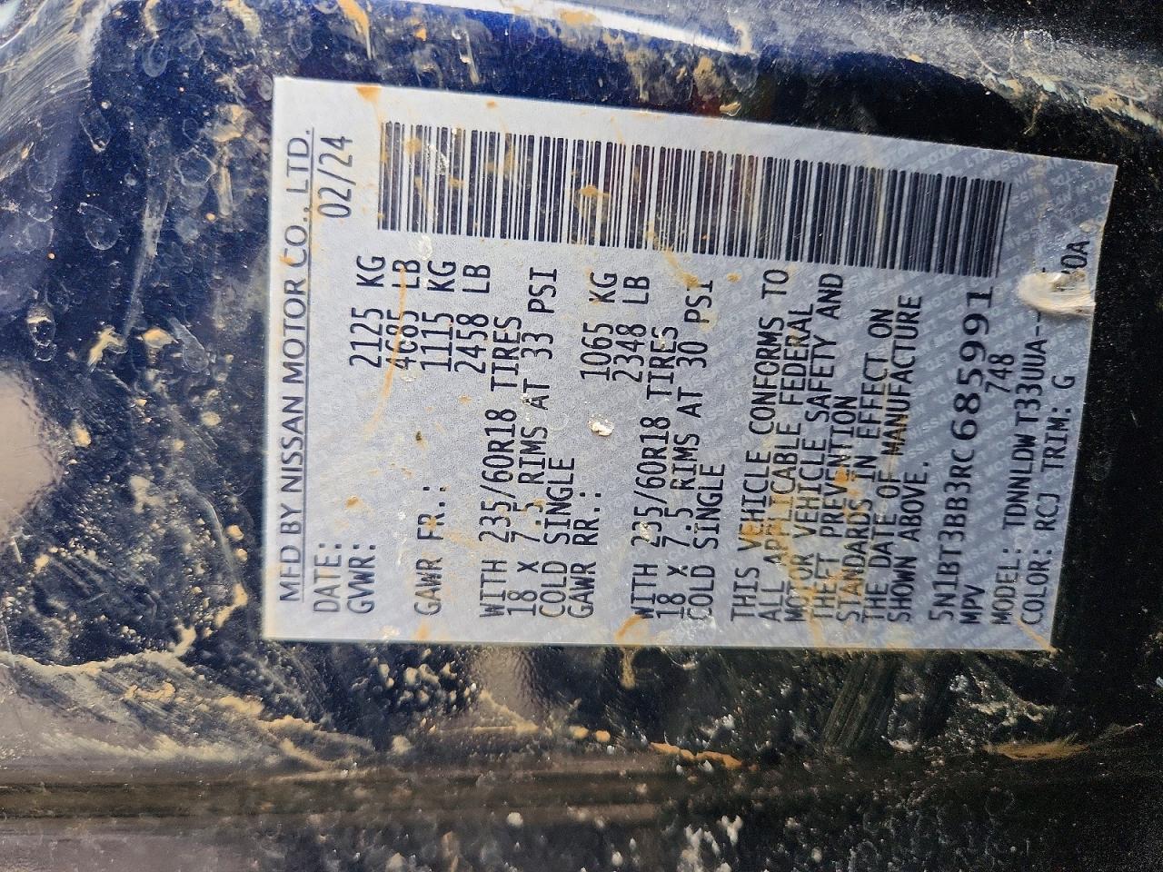 2024 Nissan Rogue Sv - zdjęcie 13