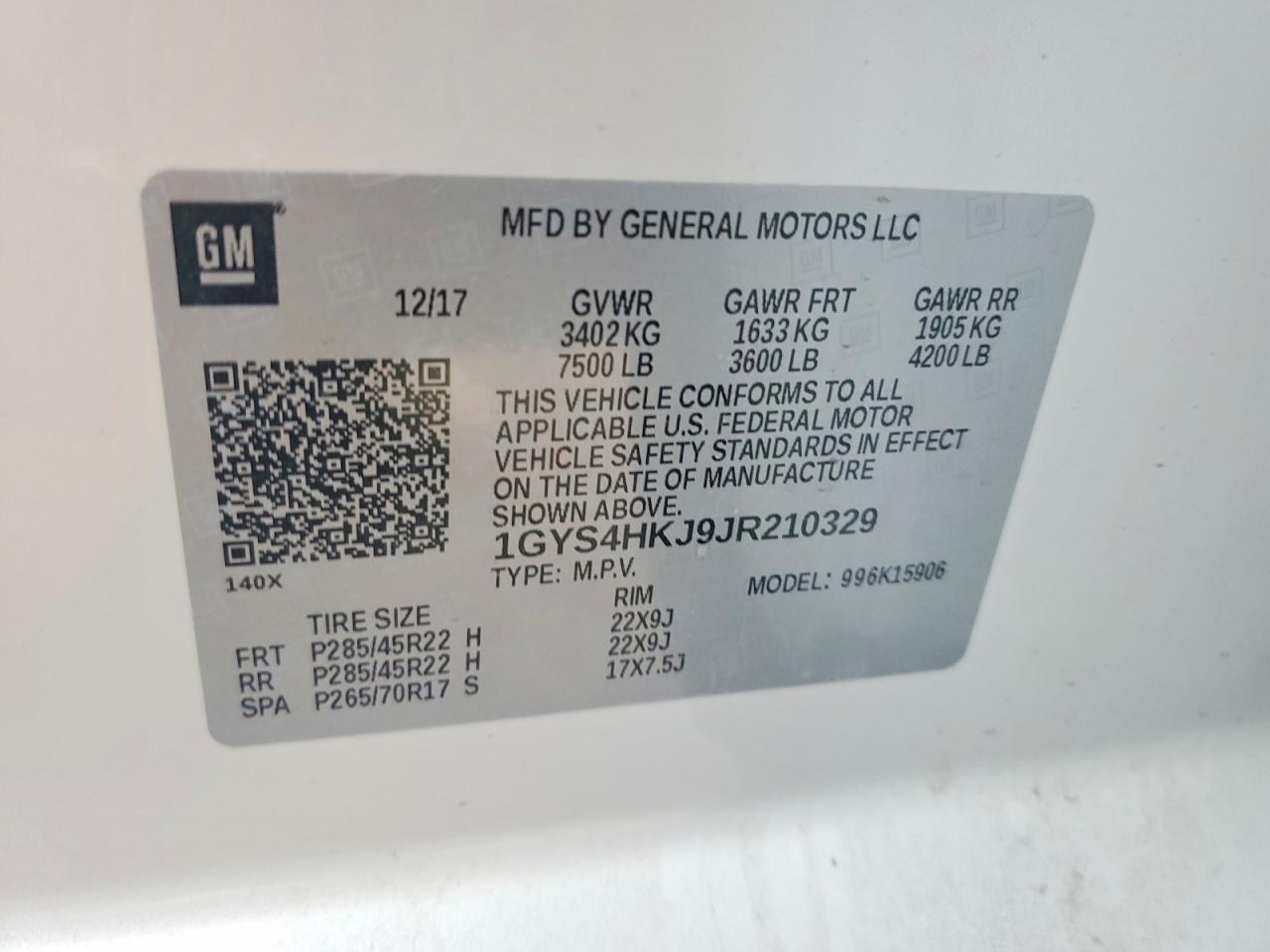 2018 Cadillac Escalade Esv Luxury - zdjęcie 13