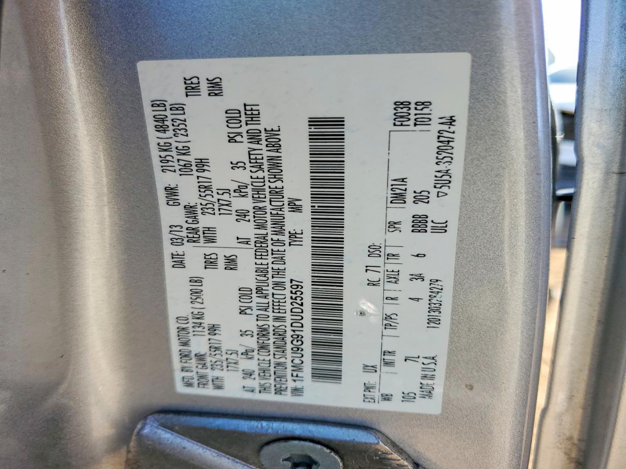 2013 Ford Escape Se - zdjęcie 12