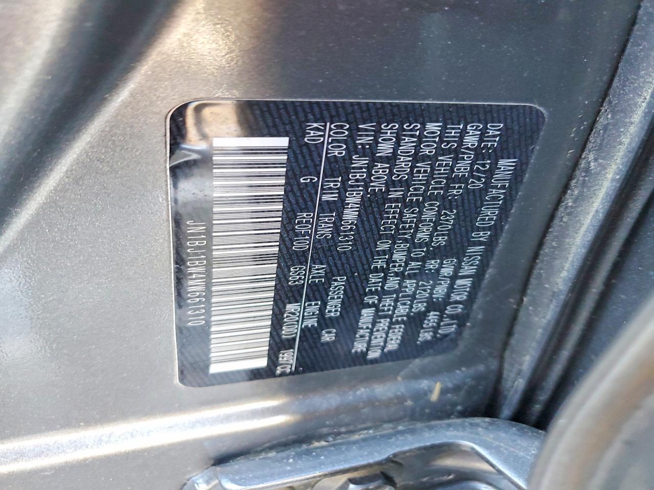 2021 Nissan Rogue Sport Sv - zdjęcie 13