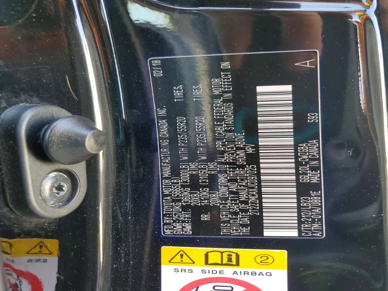 2018 Lexus Rx 350 Base - zdjęcie 12