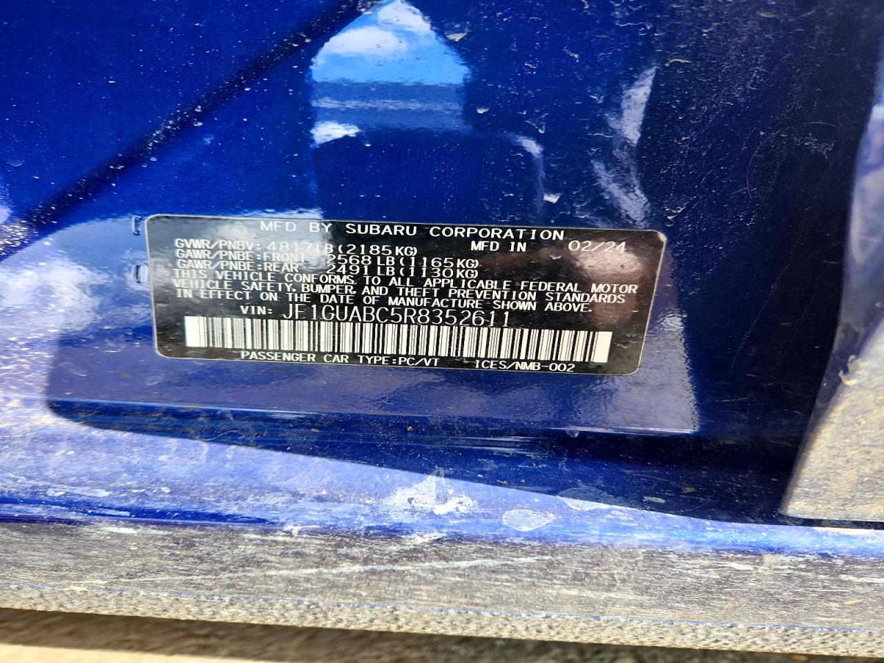 2024 Subaru Impreza - zdjęcie 12