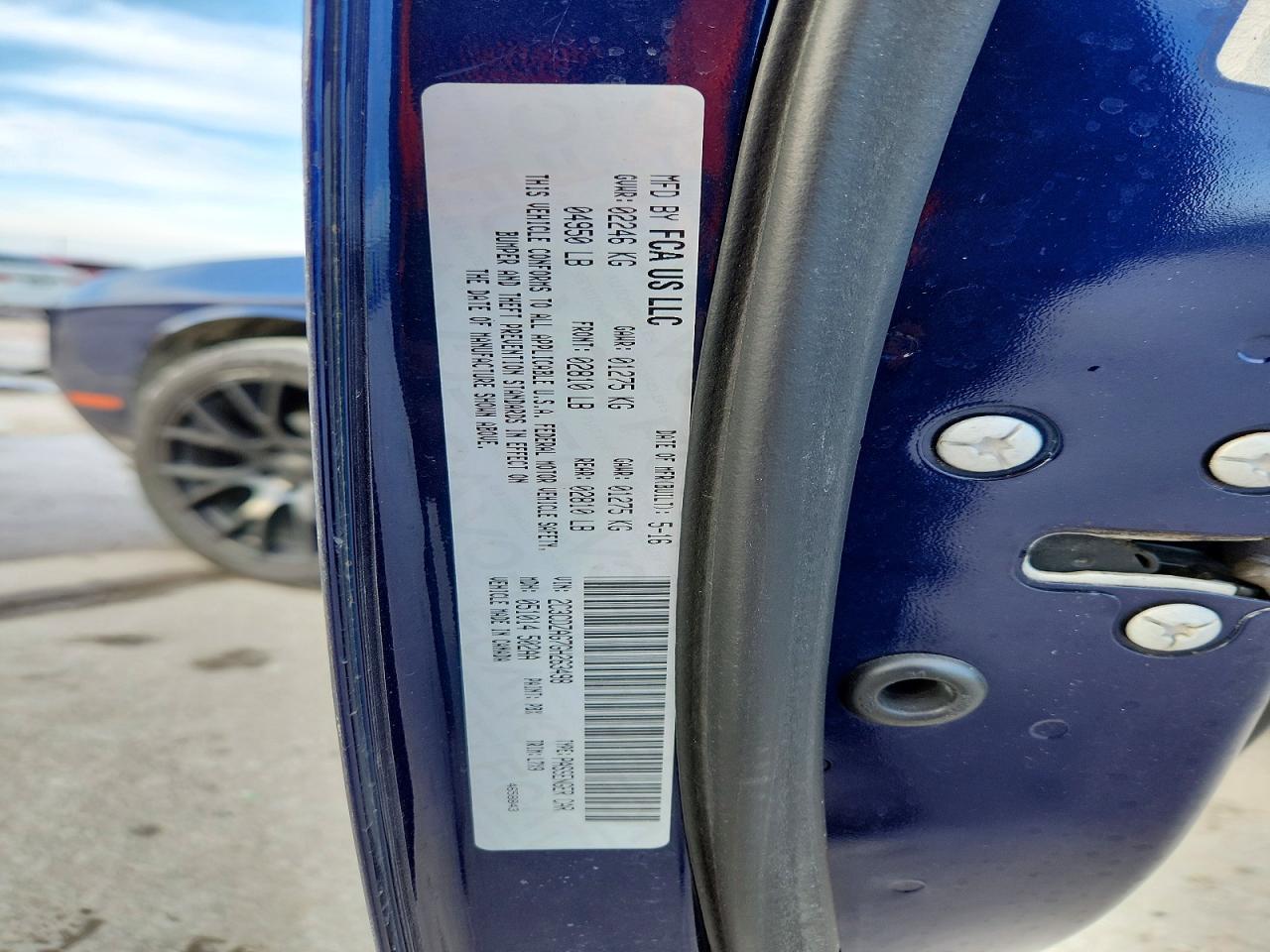 2016 Dodge Challenger Sxt - zdjęcie 13