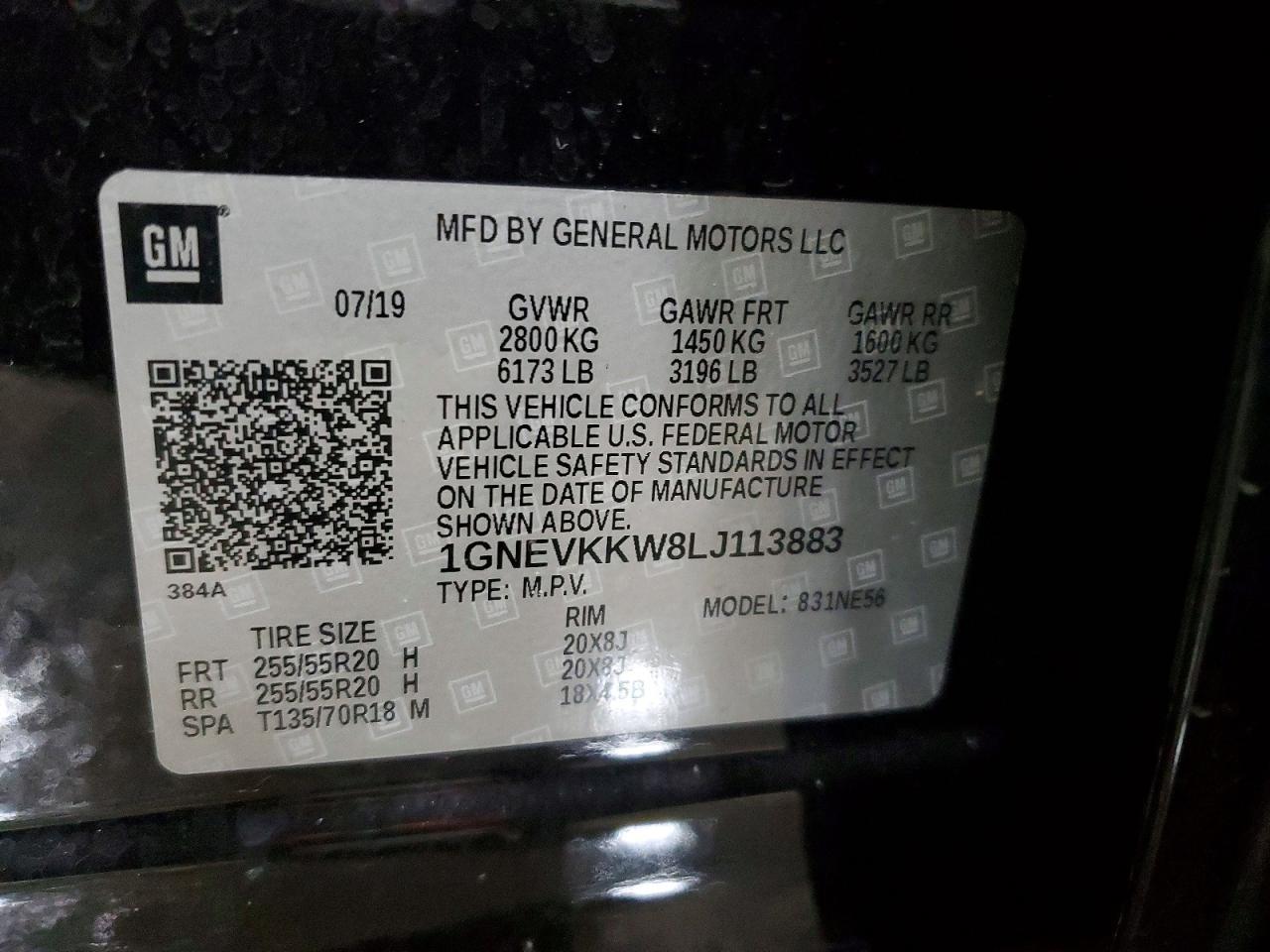 2020 Chevrolet Traverse Premier - zdjęcie 14