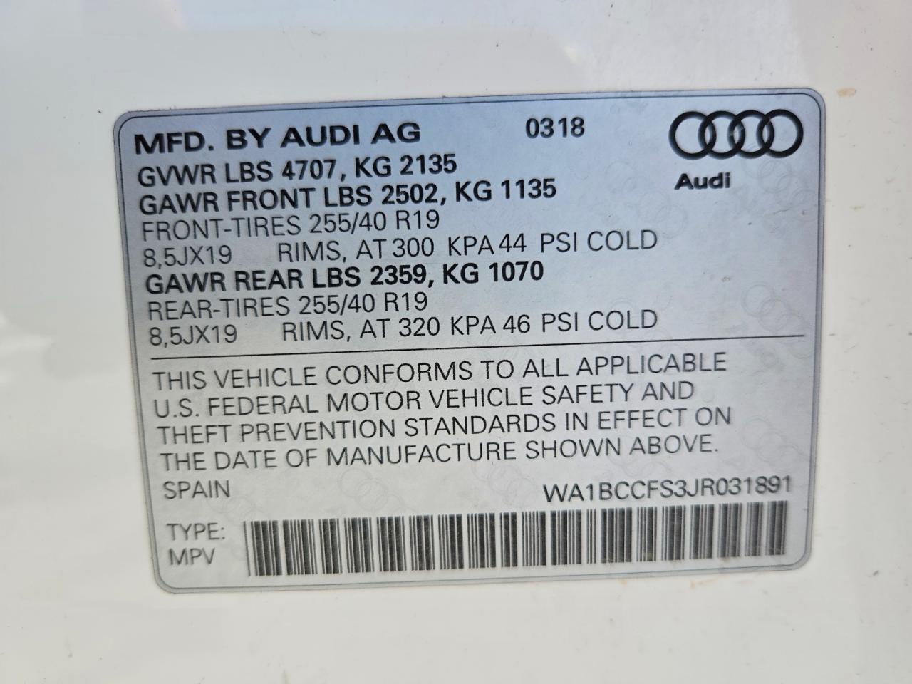2018 Audi Q3 - zdjęcie 12